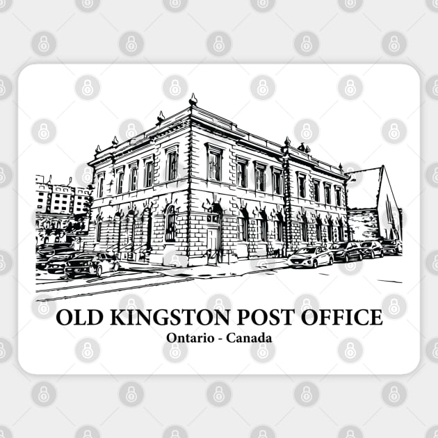Old Kingston Post Office - Ontario Magnet by Lakeric